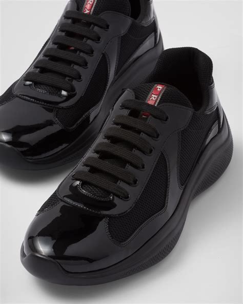 prada americas cup black grey|prada america's cup original sneakers.